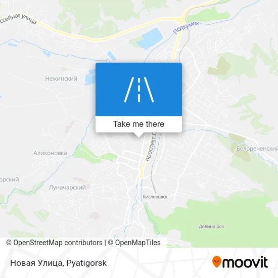 Новая Улица map