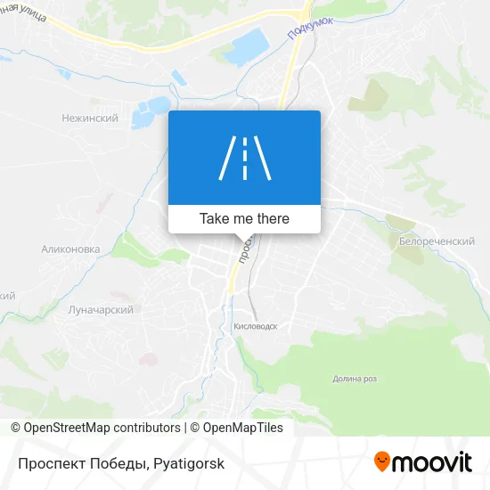Проспект Победы map