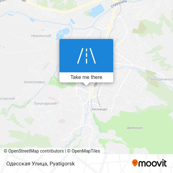 Одесская Улица map