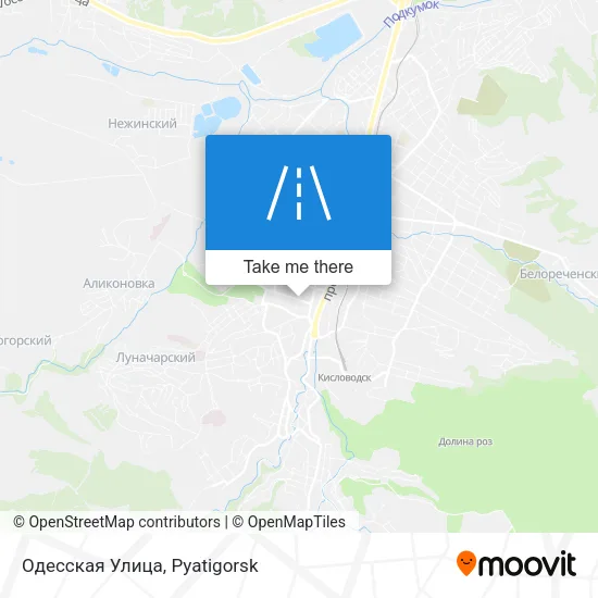 Одесская Улица map