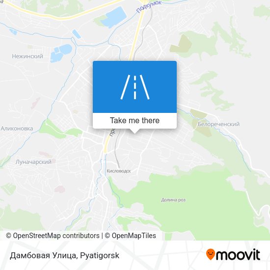Дамбовая Улица map