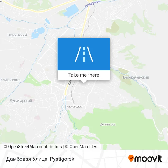 Дамбовая Улица map