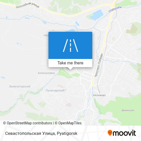 Севастопольская Улица map