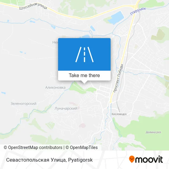 Севастопольская Улица map