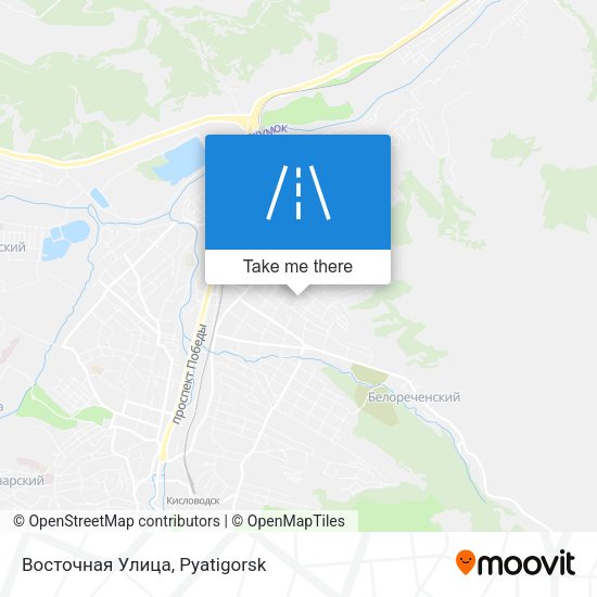 Восточная Улица map