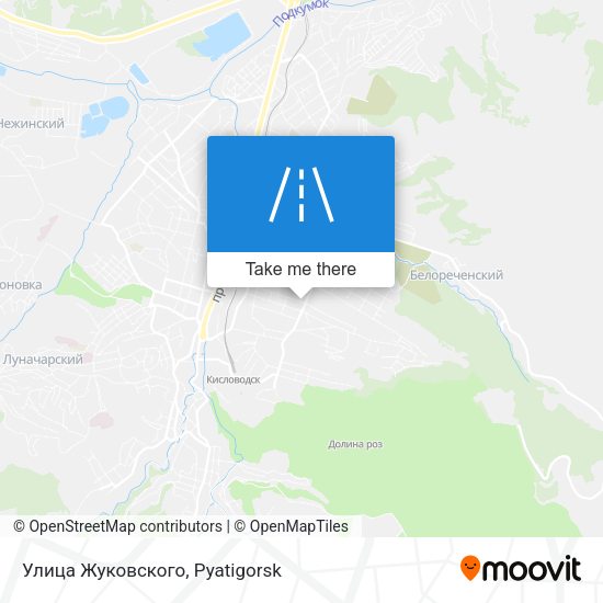 Улица Жуковского map