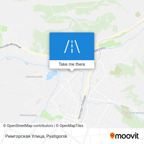 Римгорская Улица map