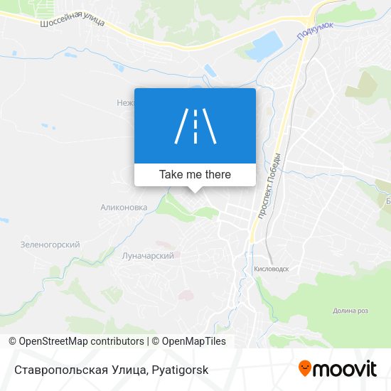 Ставропольская Улица map
