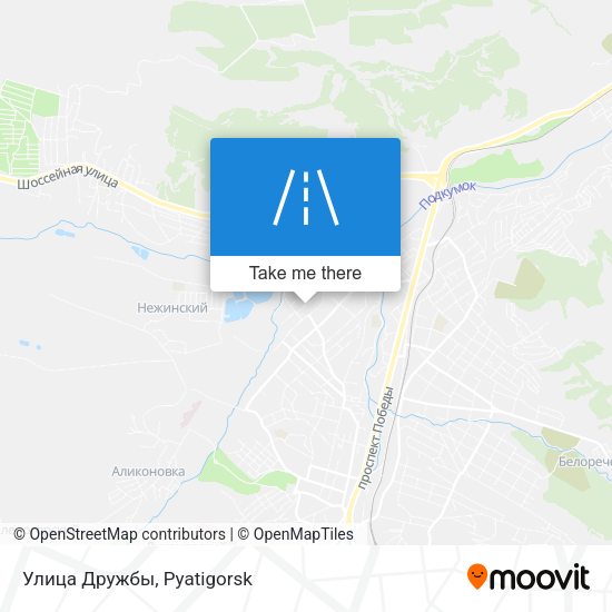 Улица Дружбы map