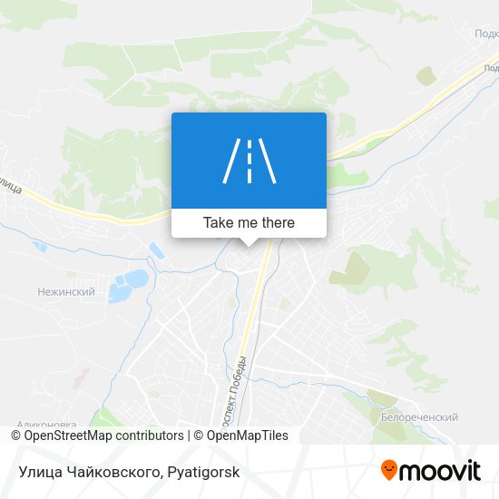 Улица Чайковского map