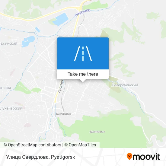 Улица Свердлова map