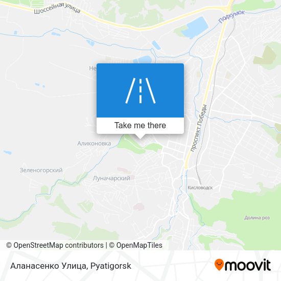 Аланасенко Улица map