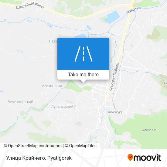 Улица Крайнего map