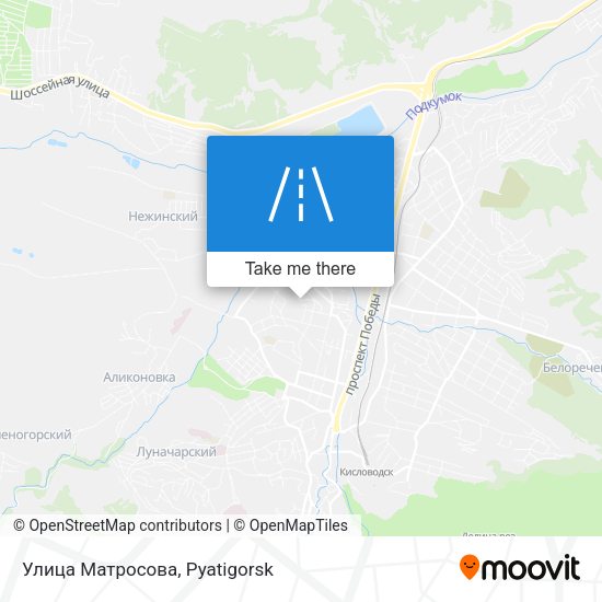 Улица Матросова map