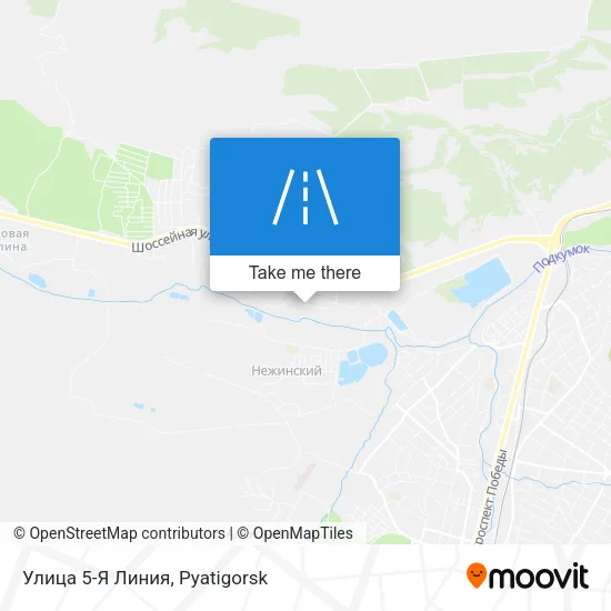 Улица 5-Я Линия map