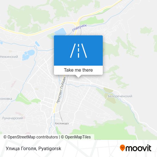 Улица Гоголя map