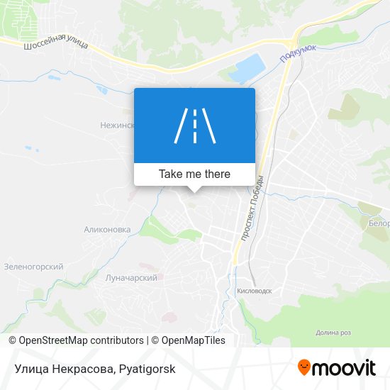 Улица Некрасова map