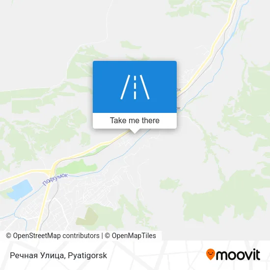 Речная Улица map