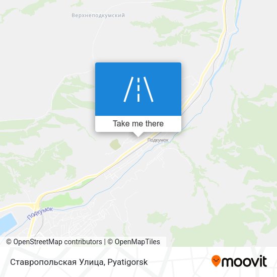 Ставропольская Улица map