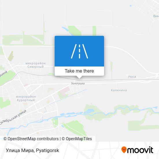 Улица Мира map