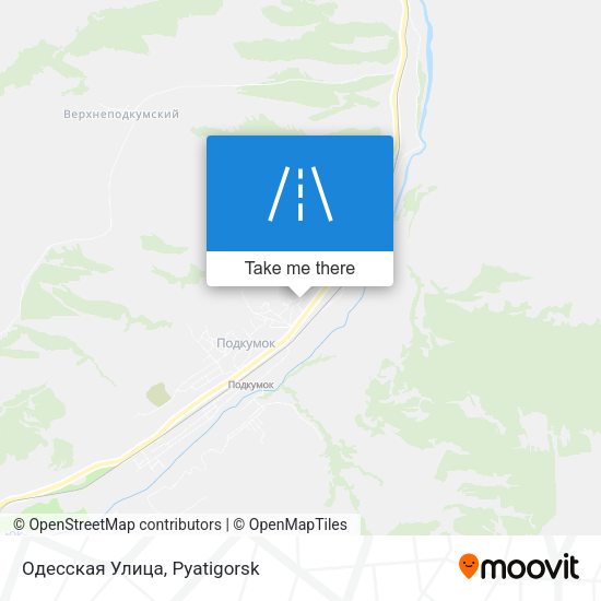 Одесская Улица map