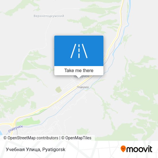 Учебная Улица map