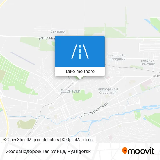 Железнодорожная Улица map