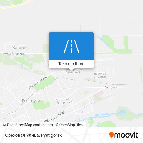 Ореховая Улица map