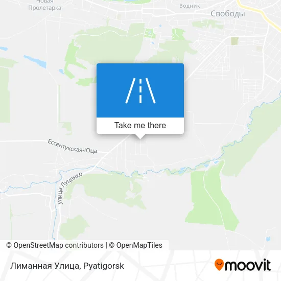 Лиманная Улица map