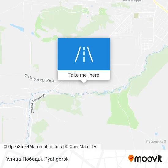 Улица Победы map