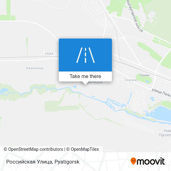 Российская Улица map