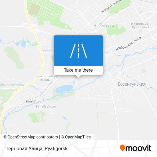 Терновая Улица map