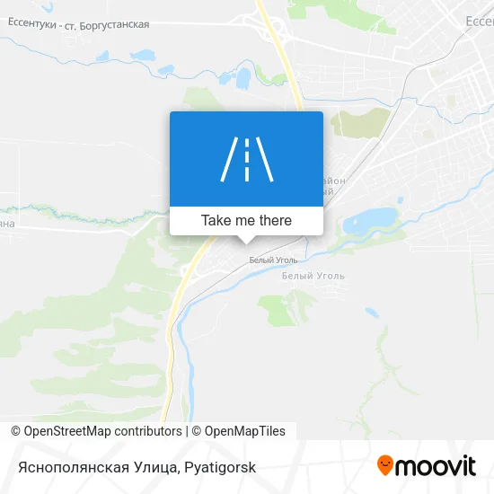 Яснополянская Улица map