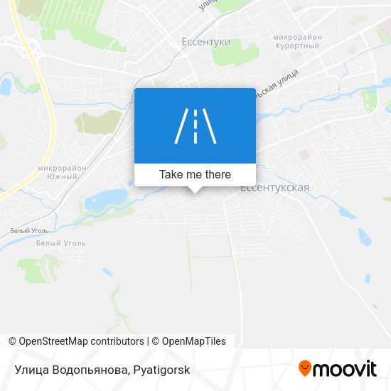 Улица Водопьянова map