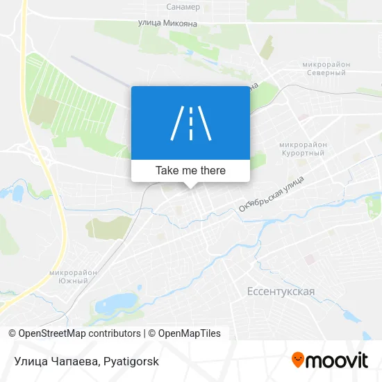 Улица Чапаева map