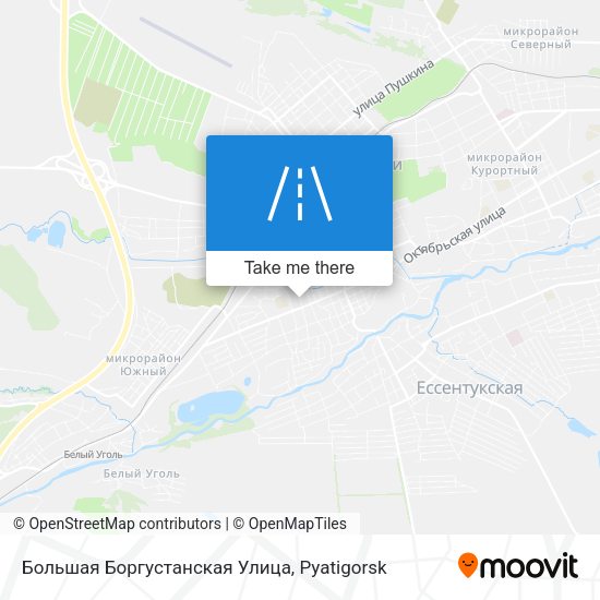 Большая Боргустанская Улица map