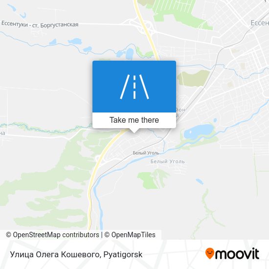 Улица Олега Кошевого map