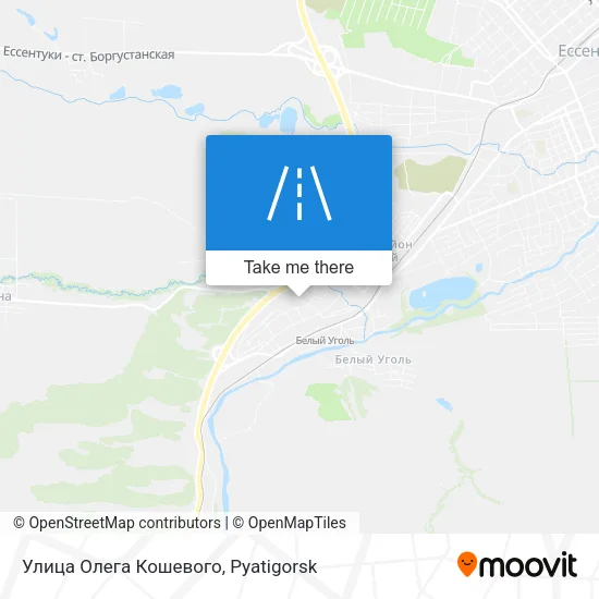 Улица Олега Кошевого map