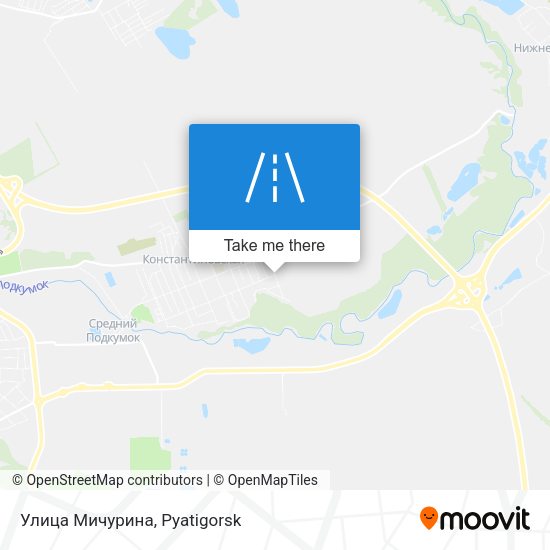 Улица Мичурина map