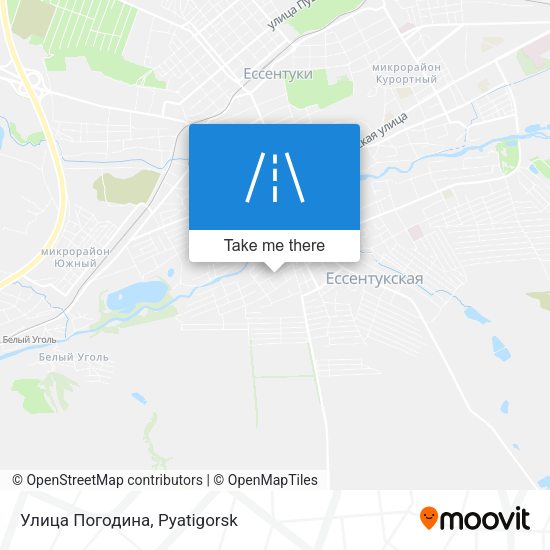 Улица Погодина map