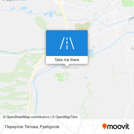 Переулок Титова map