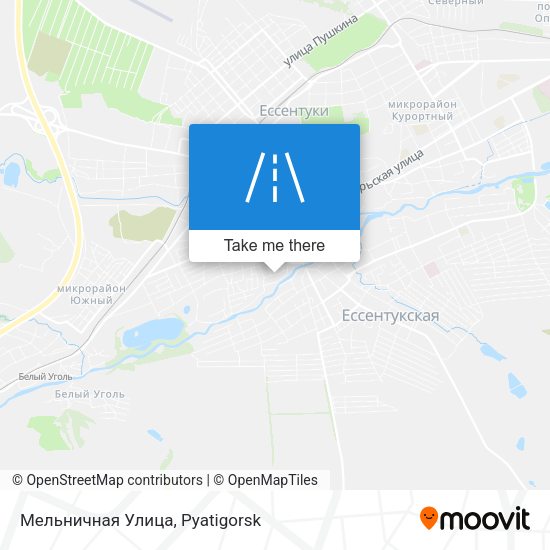 Мельничная Улица map