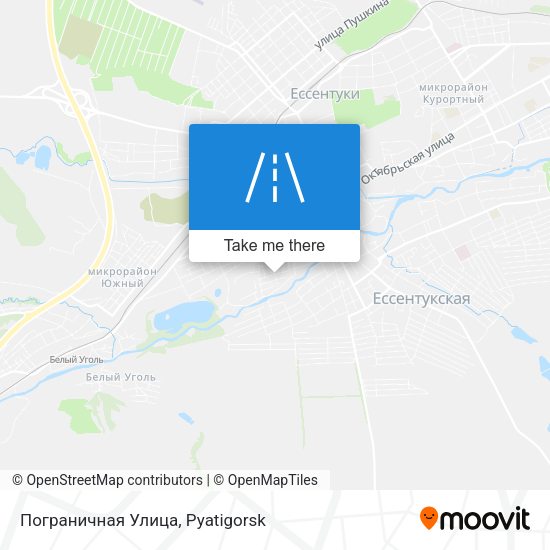 Пограничная Улица map