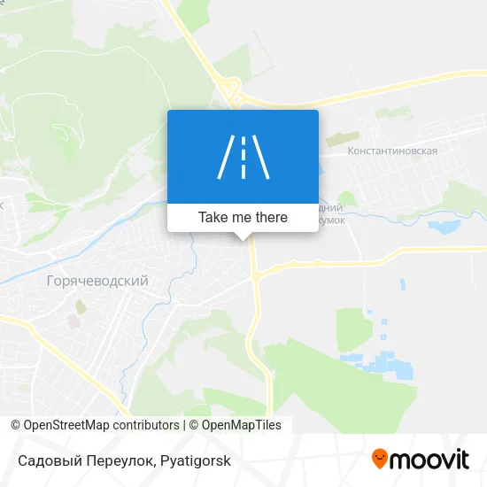 Садовый Переулок map