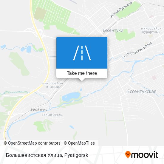 Большевистская Улица map