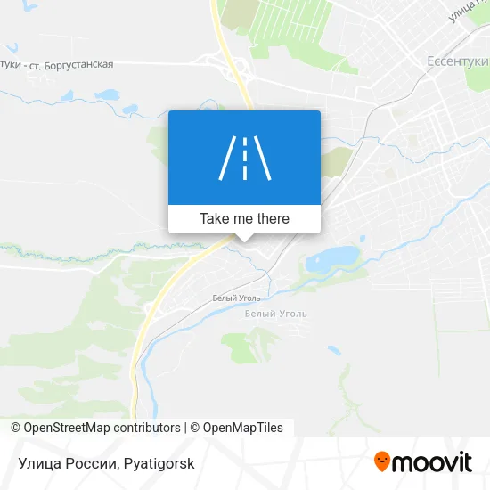 Улица России map