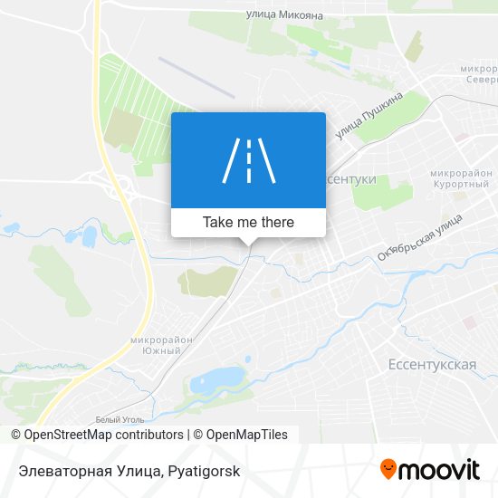Элеваторная Улица map