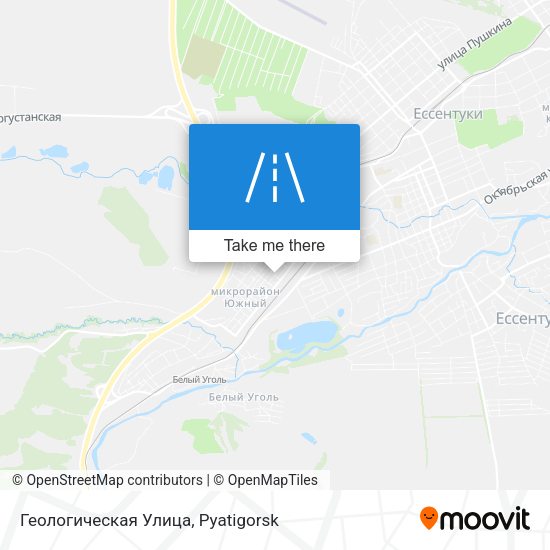 Геологическая Улица map