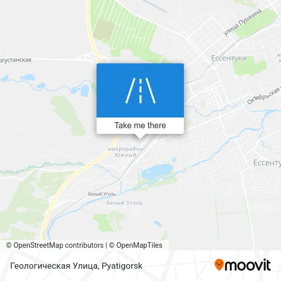 Геологическая Улица map