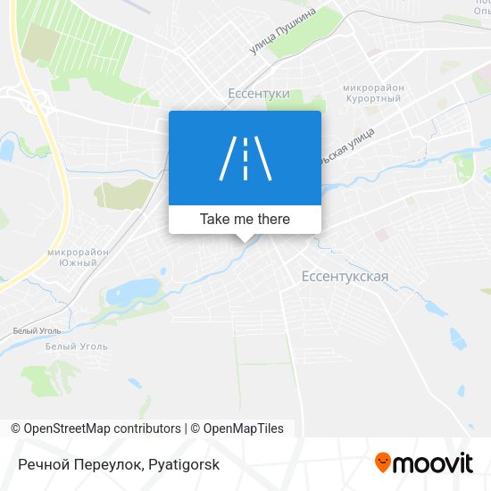 Речной Переулок map